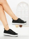 Pantofi Sport Dama AD-5240 BLACK-WHITE | BUONAROTTI