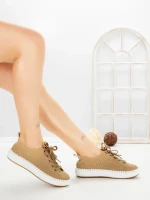 Pantofi Sport Dama AD-5240 KHAKI | BUONAROTTI