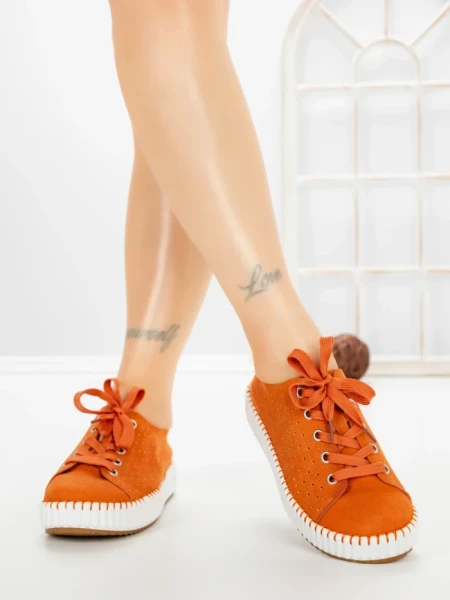Pantofi Sport Dama AD-5240 ORANGE | BUONAROTTI