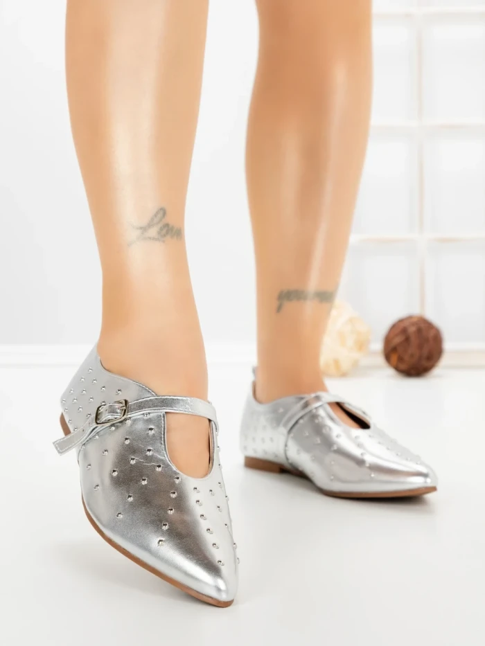 Pantofi Casual Dama 8236 SILVER | CM