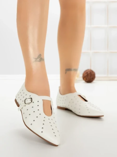 Pantofi Casual Dama 8236 WHITE | CM