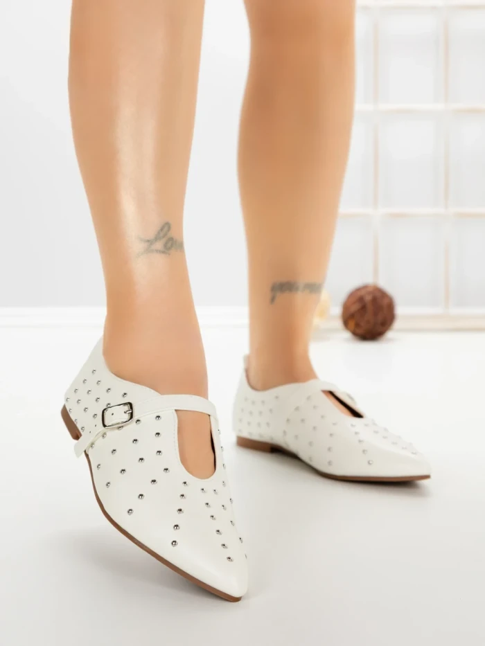 Pantofi Casual Dama 8236 WHITE | CM