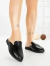 Papuci Dama cu Talpa Joasa 2301 BLACK | CM