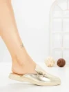 Papuci Dama cu Talpa Joasa 2301 GOLD | CM