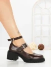 Pantofi Casual Dama 8252 BROWN | CM