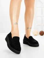 Pantofi Casual Dama 77-654 BLACK | CM