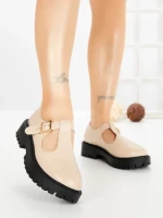 Pantofi Casual Dama 77-571 BEIGE | CM