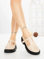 Pantofi Casual Dama 77-571 BEIGE | CM