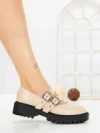 Pantofi Casual Dama 77-572 BEIGE | CM