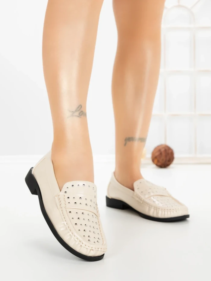 Pantofi Casual Dama 8256 BEIGE | CM
