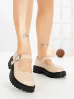 Pantofi Casual Dama 77-573 BEIGE | CM