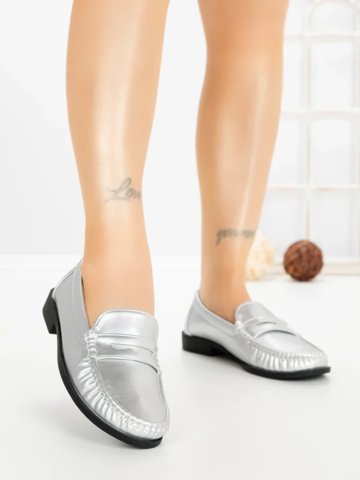 Pantofi Casual Dama 8254 SILVER | CM