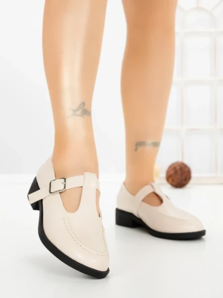 Pantofi Casual Dama 8231 BEIGE | CM