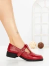Pantofi Casual Dama 8231 BURGUNDY | CM