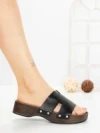 Papuci Dama cu Platforma 2032 BLACK | GALLEVANI