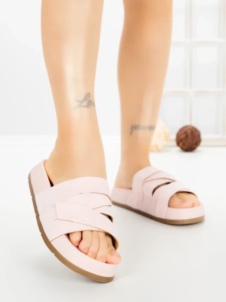 Papuci Dama cu Platforma 2021 PINK | GALLEVANI