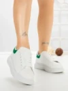 Pantofi Sport Dama TT-9 WHITE-GREEN | EMAS