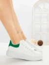 Pantofi Sport Dama TT-9 WHITE-GREEN | EMAS