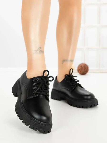 Pantofi Casual Dama PP-9 BLACK | EMAS