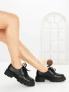 Pantofi Casual Dama PP-8 BLACK | EMAS