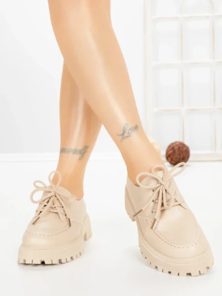 Pantofi Casual Dama PP-8 BEIGE | EMAS