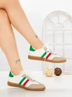 Pantofi Sport Dama LA-79 RED-GREEN | ANDERINA