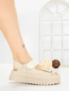 Sandale Dama cu Platforma JM576 BEZI | ANNALISE