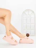 Sandale Dama cu Platforma JM576 ROSA | ANNALISE