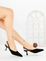 Pantofi Stiletto 88106 BLACK | GOWIN