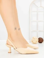 Pantofi Stiletto 88106 BEIGE | GOWIN