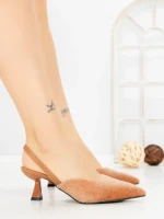 Pantofi Stiletto 88106 KHAKI | GOWIN