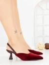 Pantofi Stiletto 88106 WINERED | GOWIN