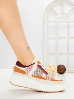 Sneakers Dama 24009 KHAKI | GOWIN