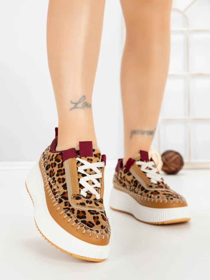 Sneakers Dama 24009 LEOPARD | GOWIN