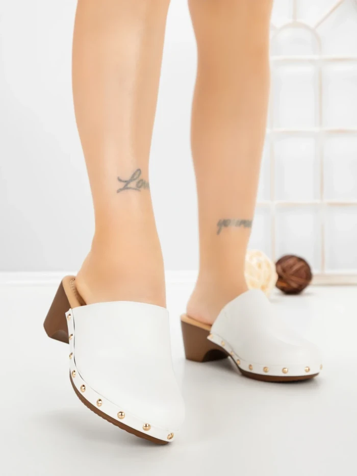 Pantofi Casual Dama Z8802 WHITE | VIVIRICH