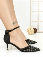 Pantofi Stiletto 588-162 BLACK | CHERIE