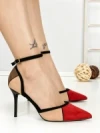 Pantofi Stiletto 588-88 RED | CHERIE