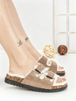 Papuci Dama cu Talpa Joasa WSL-200 KHAKI | STEPHAN