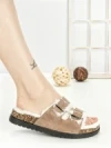 Papuci Dama cu Talpa Joasa WSL-200 KHAKI | STEPHAN