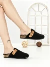 Papuci Dama cu Talpa Joasa H-119 BLACK | STEPHAN