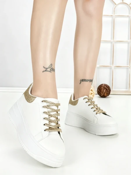 Sneakers Dama 55-9 GOLD | STEPHAN