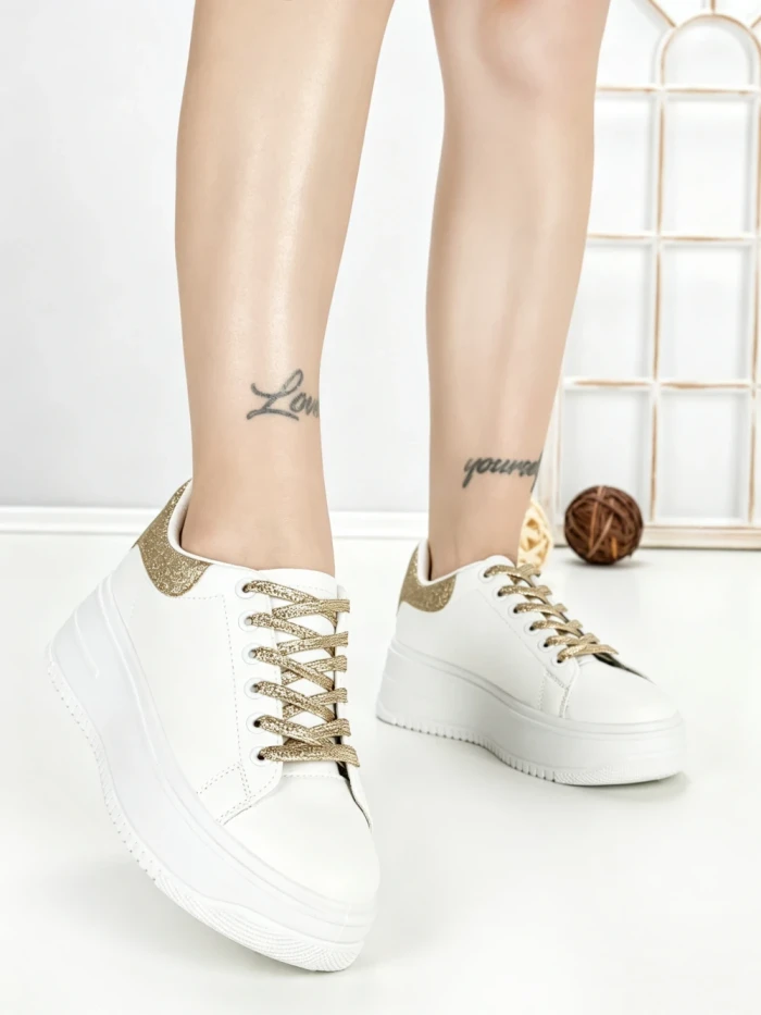 Sneakers Dama 55-9 GOLD | STEPHAN