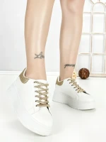 Sneakers Dama 55-9 GOLD | STEPHAN