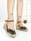 Sandale Dama cu Platforma XG-12 BLACK | STEPHAN