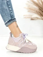 Pantofi Sport Dama cu Platforma 3A1-1 PURPLE | MEI
