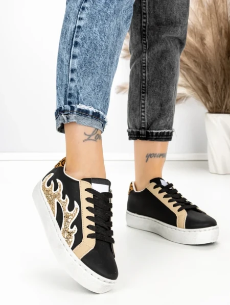 Sneakers Dama 88223 BLACK | GIVANA