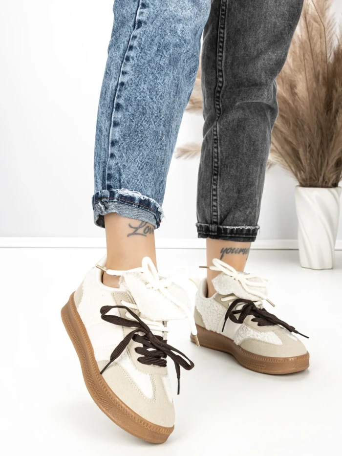 Sneakers Dama 25818 BEIGE | GIVANA