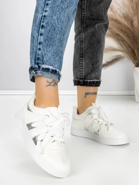 Sneakers Dama 55-18 WHITE | STEPHAN