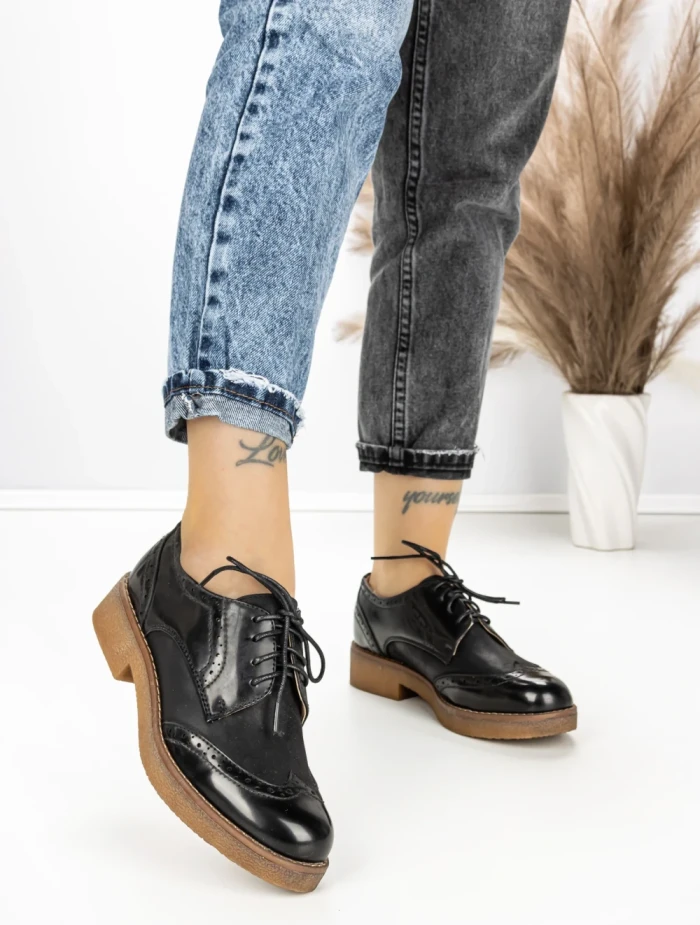 Pantofi Casual Dama 512 BLACK | BEUE SHOES