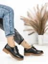 Pantofi Casual Dama 512 BLACK | BEUE SHOES